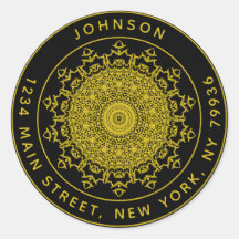 Créez votre propre adresse de retour d'arrondi