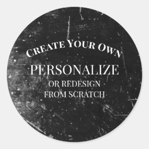 Sticker Rond Créez votre propre Customisé