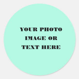 Sticker Rond Créez votre propre Noël personnalisé