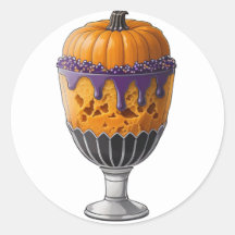 Crème glacée citrouille avec arroses