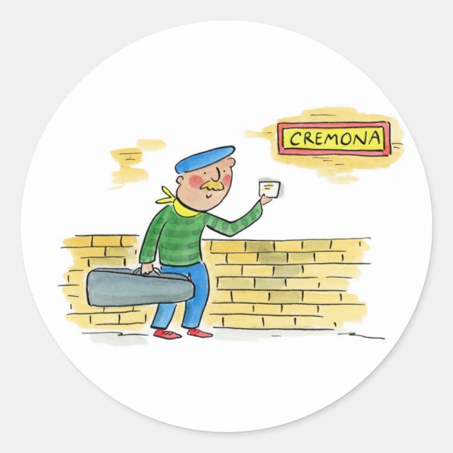 Sticker Rond Crémone (Devant)