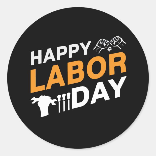 Sticker Rond crêpes-de-service-de-lineman-quotidien-conception- (Devant)