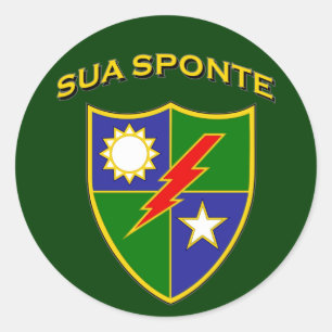 Sticker Rond Crête de Ranger - Sua Sponte