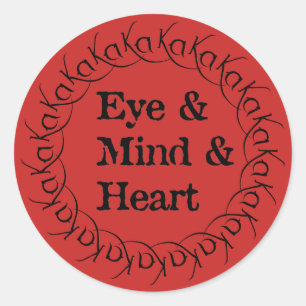 Sticker Rond Crète et roue de Gunslinger de Ka