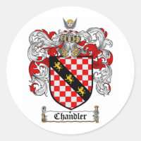 CRÊTE FAMILIALE CHANDLER - MANTEAU D'ARMES CHANDLE