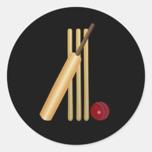 Sticker Rond Cricket