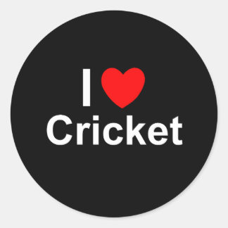 Sticker Rond Cricket