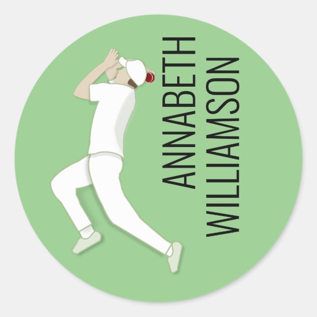 Sticker Rond Cricket (Devant)