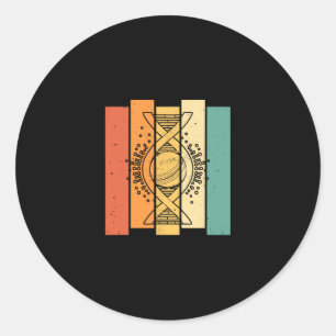 Sticker Rond Cricket Cricketing Tsman - Lanceur Joueur de crick
