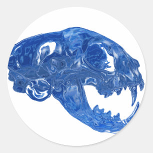 Sticker Rond Cristal à eau Cristal