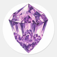 Cristal d'Améthyste Violet Énergie Métaphysique 