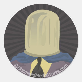 Sticker Rond Cristal Mâle