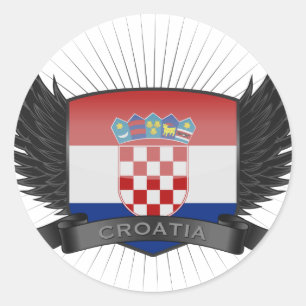 STICKER ROND CROATIQUE