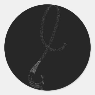 Sticker Rond Crochet de fortune