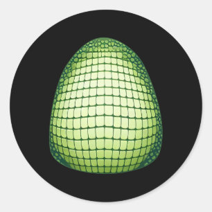 Sticker Rond Crocodile Alligator Belly Halloween Costume animal