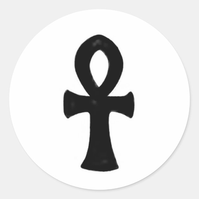 Sticker Rond Croire (Imaginaire Ankh) (Devant)