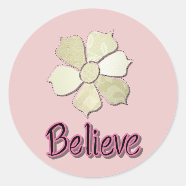 Sticker Rond Crois ! (Devant)