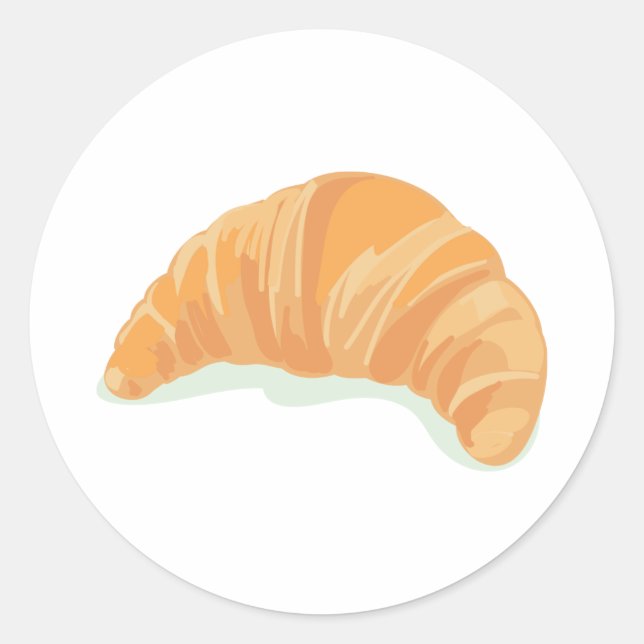 Sticker Rond Croissant (Devant)
