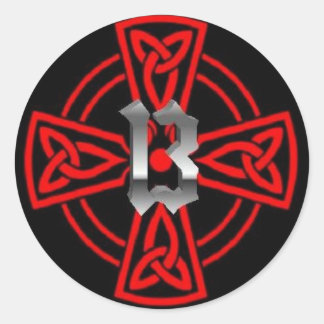 Sticker Rond Croix cathare 13