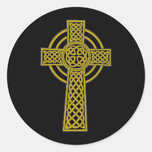 Sticker Rond Croix celtique