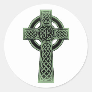 Sticker Rond Croix celtique