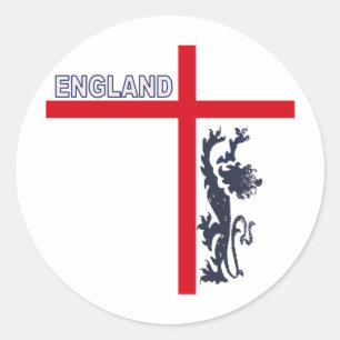 Sticker Rond Croix de l'ANGLETERRE Georges