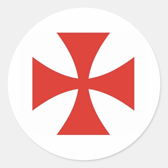 Sticker Rond Croix Trottine (Devant)