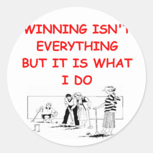 Sticker Rond croquet