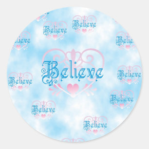 Sticker Rond Croyez