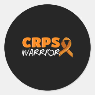 Sticker Rond Crps Complexe guerrier Syndrome régional de douleu