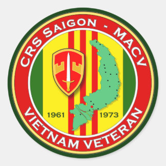 Sticker Rond CRS Saigon 2 - ASA Vietnam