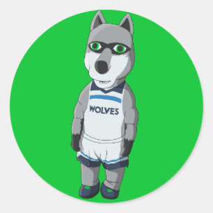 Sticker Rond Crunable / Chomper - Minnesota Basketball