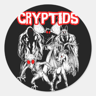Sticker Rond Cryptides