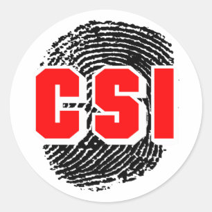 STICKER ROND CSI