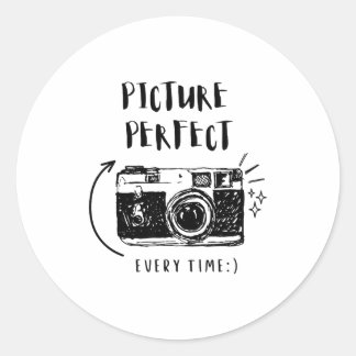 Sticker Rond Cture Perfect