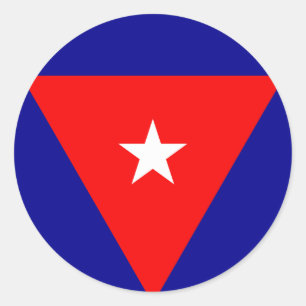 Sticker Rond cuba