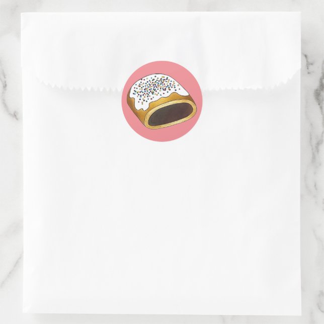 Sticker Rond Cucidati Cuccidati Italien Fig Cookies (Sac)