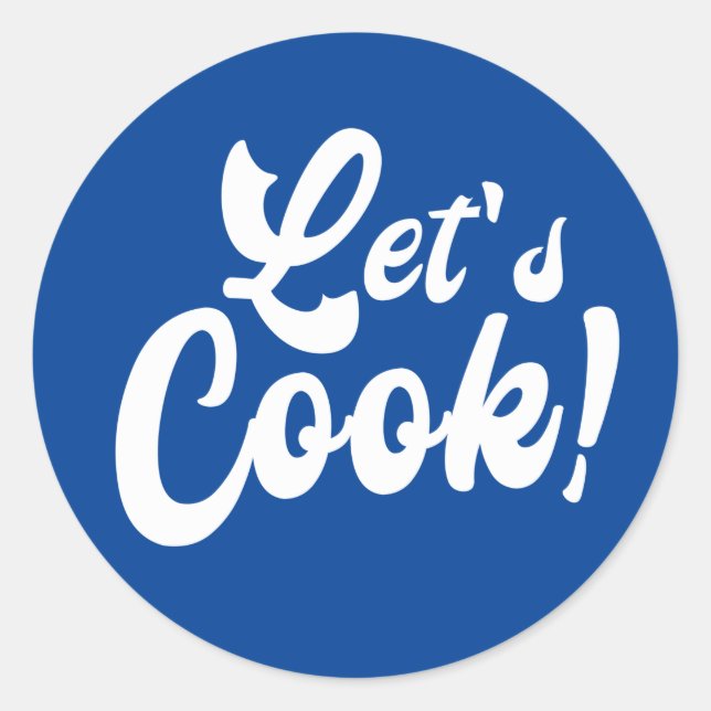Sticker Rond Cuisinons   (Devant)