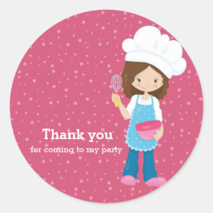 Sticker Rond Cuisson * choisissez votre couleur arrière - plan