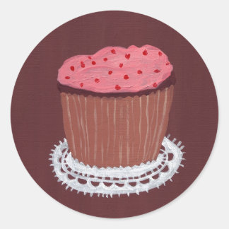 Sticker Rond cupcake2_sm