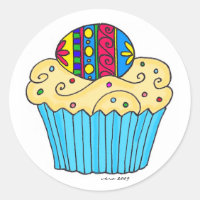 Cupcake ukrainien par Vera Trembach