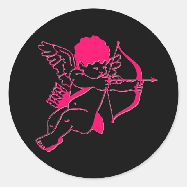 Sticker Rond Cupidé (Devant)