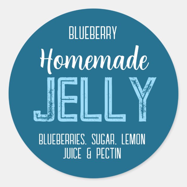 Sticker Rond Customizable Homemade Label HM001_43rdv2 (Devant)