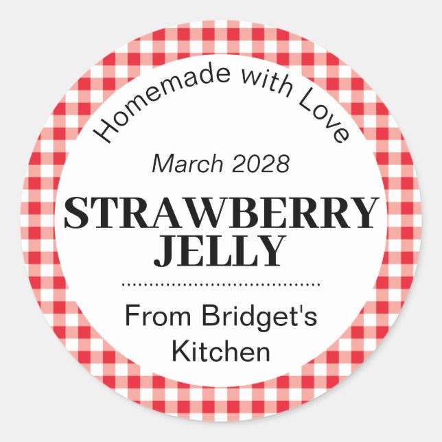 Sticker Rond Customizable Jelly Label AB_01rd (Devant)