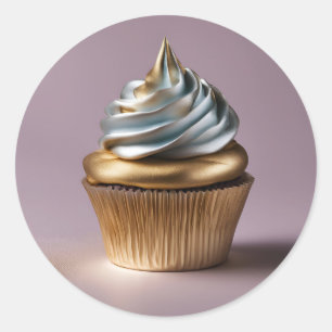 Sticker Rond Cute Cupcake Bakery Stick rond Chef pâtissier