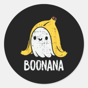 Sticker Rond Cute Fantôme Nana Halloween Costume Drôle Enfants