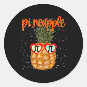 Sticker Rond Cute Funny Pi Day Toddler Garçons Ados Filles Ense