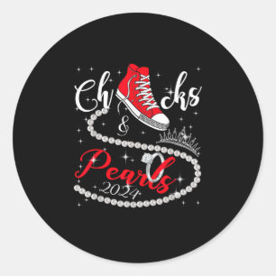 Sticker Rond Cute Ss 2024 Kamala Harris 2024 Vote Pour Le Prési