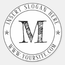 Cycle de monogramme professionnel personnalisé