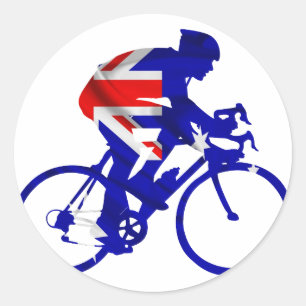 Sticker Rond Cycliste d'Auatralian